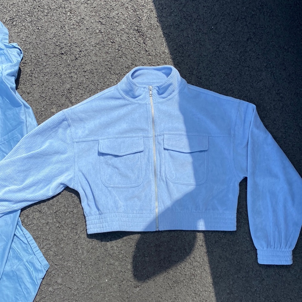 Aerie matching set, jacket and flare pants